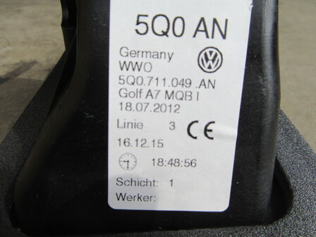 Golf 7 Audi A3 Seat Leon Schakelmechanisme  5Q0711049AN