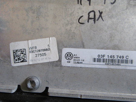 VW Laadluchtkoeler Spruitstuk cax Vag 03C145749C 03C129709BD