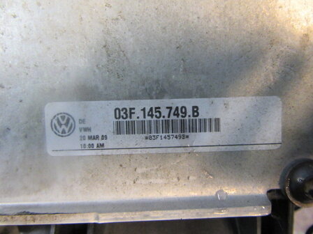 VW Laadluchtkoeler Spruitstuk Vag 03F145749B
