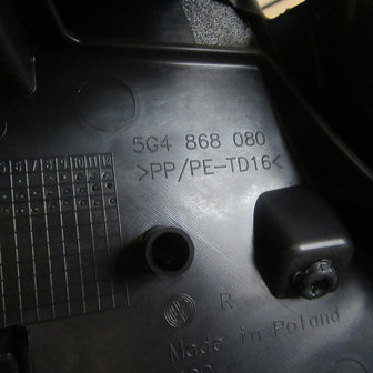 VW Golf 7 Binnen deur paneel rechts voor 5G4868080