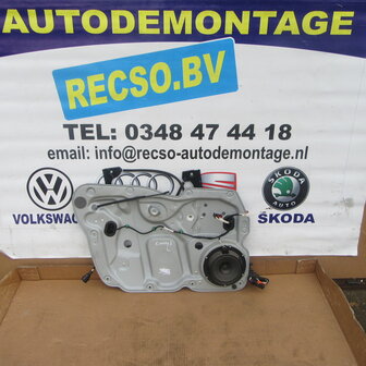 VW Caddy 3 Raammechanisme Links 1T0837755M