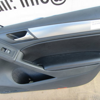 VW Golf 6 R20 Deurpanelen set Leer Leder