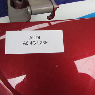 Audi A6 4G 2011+ kofferklep Achterklep Nette Staat Rood LZ3F