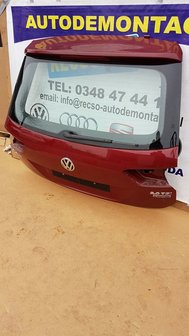 VW Tiguan 2016 Achterklep koffer klep ruby red LA3Q