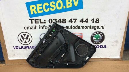 VW Touareg 7P Binnen deur paneel rechts achter 7P6867211