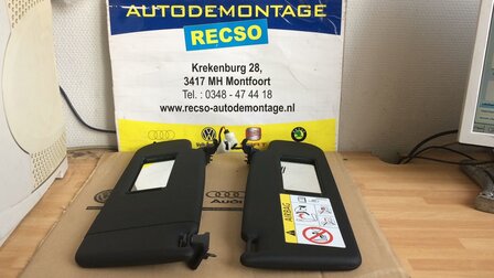 VW JETTA Zonneklep 5C6867552 5C6867551
