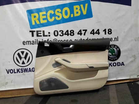 Audi A8 2012 Portierbekleding Rechts voor 4H1868018