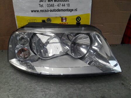 VW Sharan 2003 2010 Koplamp rechts 7M3941016AA 7M3941016AH