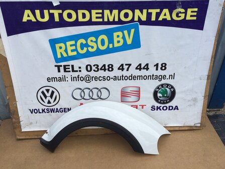 VW New Beetle 5C scherm spatscherm Links Achter Wit LC9A