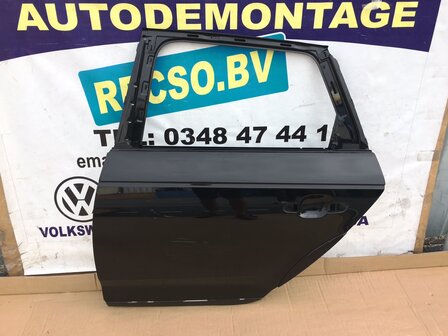 Audi A4 Variant 8W Links Achter deur  portier Deur Uni Zwart Bj 2016&gt;&gt;