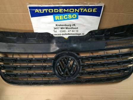 VW T5 Transporter Multivan Grill zilver grijs 7H5807101