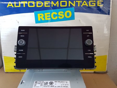 VW Golf 7 Facelift Navigatie Display Discovery 5G6919605B 