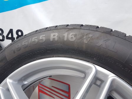 VW Polo 6R 9N3 Velgen Zomerset Continental Nieuw 195/55R16