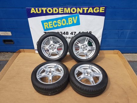 VW Polo 6R 9N3 Velgen Zomerset Continental Nieuw 195/55R16