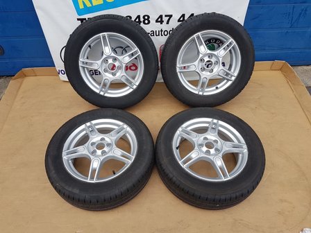 VW Polo 6R 6C 2G 9N3 Velgen Zomerset Continental Nieuw 205/60 R16