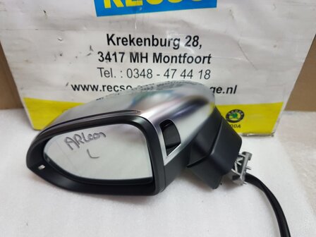 VW Arteon Chrome buitenspiegel Links