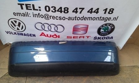 achterbumper Audi A2 bumper blauw krasjes