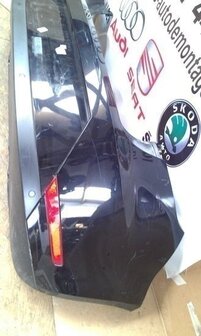 achterbumper Seat Ibiza 3-deurs bumper zwart krasjes