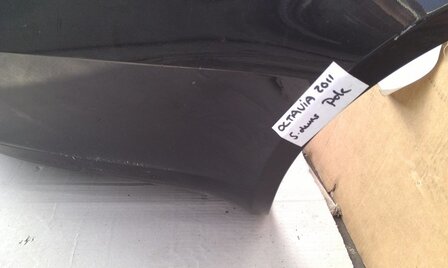 achterbumper Skoda Octavia bumper 2011 PDC ZWART