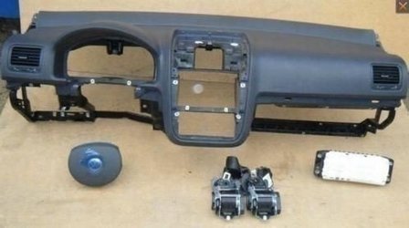 airbagset Jetta Golf 5 airbag airbags compleet set 3 deurs