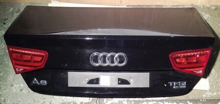 AUDI A8 4H Achterklep koffer klep BJ 2010 2013 LY9B