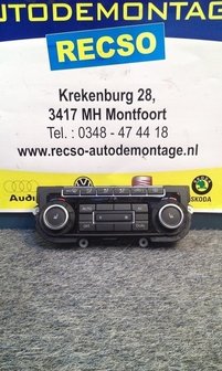 VW VAG Bedieningspaneel Kachel verwarming 5K0907044BT HB