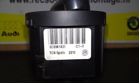 Lichtschakelaar Vw golf jetta Passat T5 gp, 3C894131