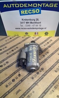 Startmotor starter VAG Golf 02Z911024L CRK DCZ 1.6 TDI VAK 3/2