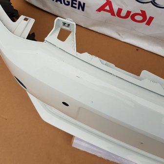 VW Polo 6C GTI Voorbumper Wit 4xPDC KLS 6C0807221H Origineel 