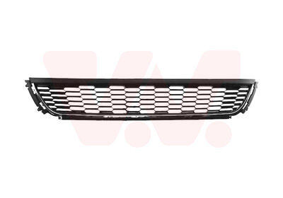 Polo 6R  Ventilatiegrille Luchtgrill met Chrome lijst 6R0853671