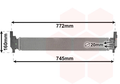 VW Polo 6R 6C Extra Radiateur 6R0145805H 6R0145805E