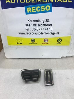 VW Golf 7 Audi A3 pedalen set afdekking 5Q0723131A 5Q1721647A