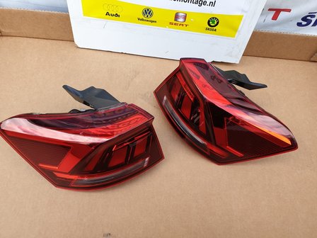 T-roc achterlichten full led  L en R 2GA945096A 2GA945095A