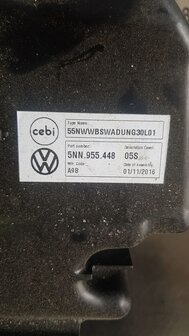 VW Tiguan Ruitensproeirtank tank 5NN955448