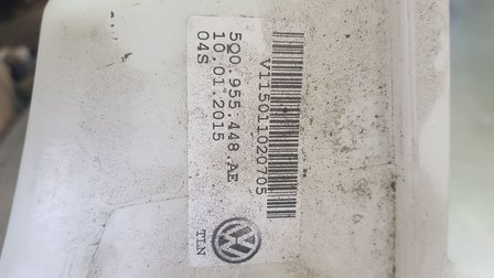 VW Golf Ruitensproeirtank tank 5q0955448ae