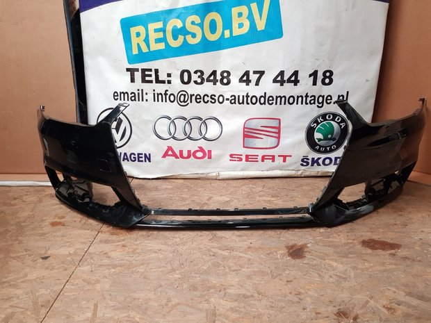 Audi A1 8XA Voorbumper Zwart Metallic 8XA807437