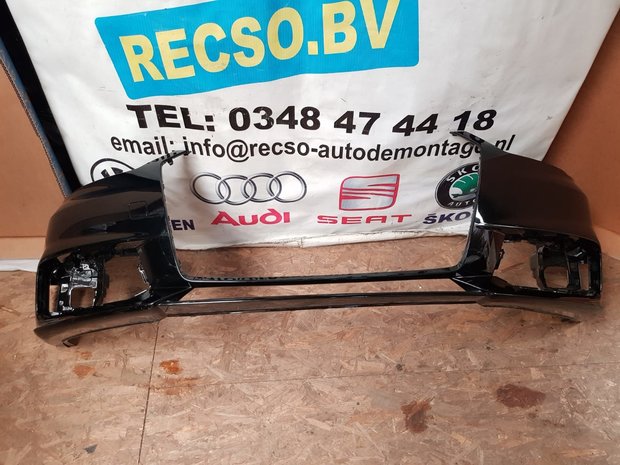 Audi A1 8XA Voorbumper Zwart Metallic 8XA807437