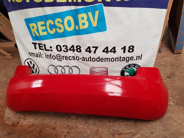 Skoda Fabia 5J Achterbumper rood 5J6807301H