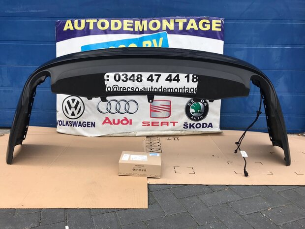 Audi A6 4G Variant Achterbumper 4XPDC 4G9807511P Zwart