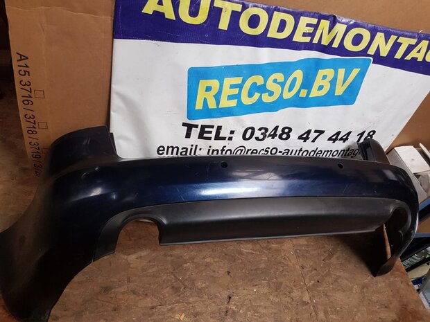 Audi A4 2005 Achterbumper Bumper 4Xpdc donker blauw 8E9807511J