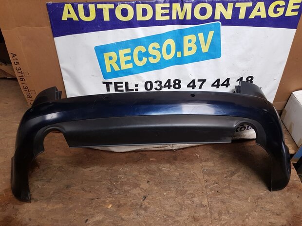 Audi A4 2005 Achterbumper Bumper 4Xpdc donker blauw 8E9807511J