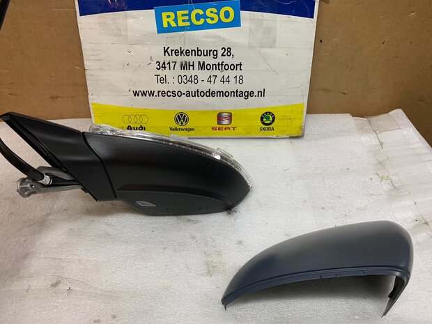VW Golf 7 buitenspiegel inklapbaar links primer 