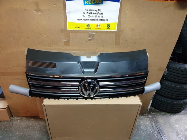 VW Transporter T6 Multivan Grille 7E5853651E Nieuw Origineel