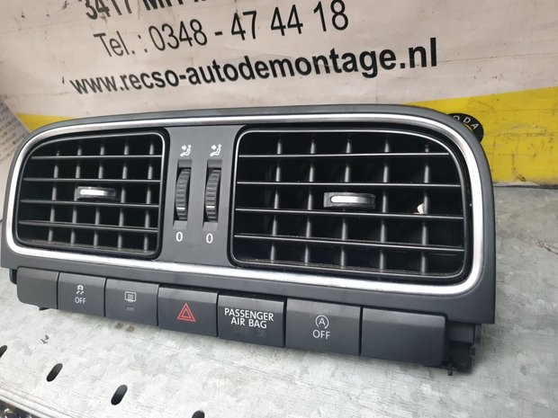 Polo 6R 6C Luchtrooster Dashboard 6RF819728A