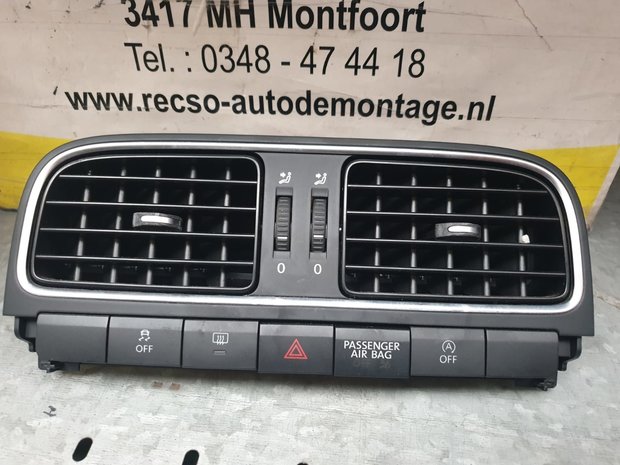 Polo 6R 6C Luchtrooster Dashboard 6RF819728A