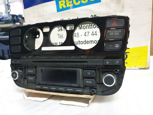 VW UP Radio-CD-Speler RCD215 1S0035156A