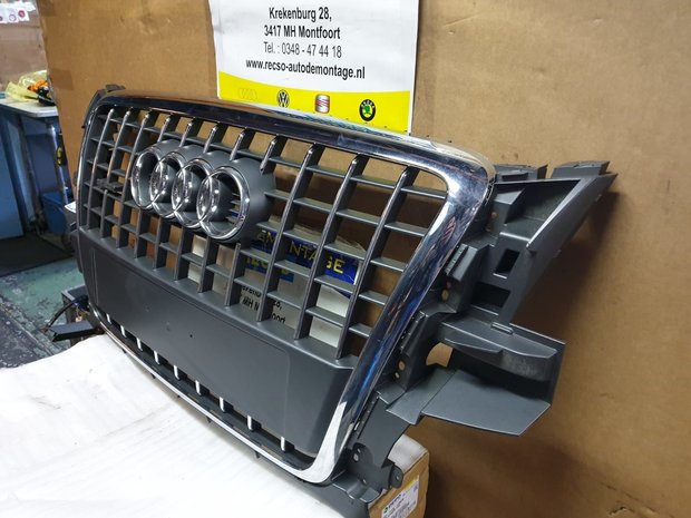 Audi Q5 8R Grill Front voor Grill orgineel NIEUW 8R0853651B