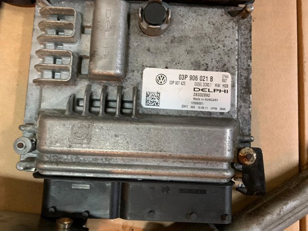 VW Polo 6R Contactslot en sleutel compleet km teller 6R0905851B