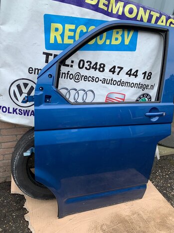 portier T5 Transporter links voor Blauw N7