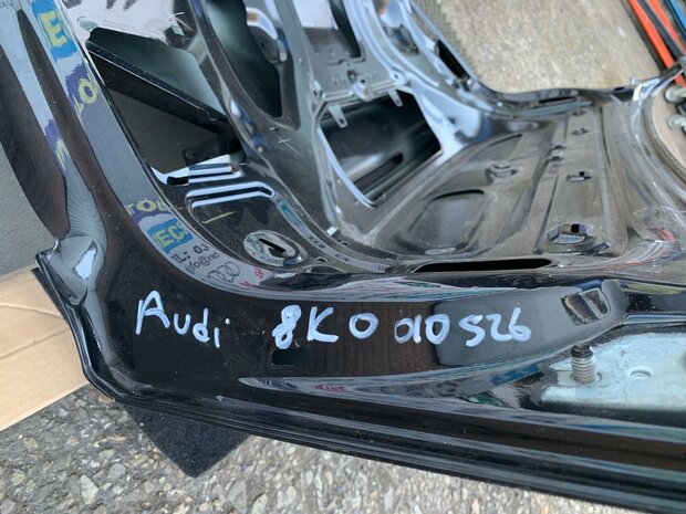 Audi A4 8K kofferklep Achterklep Zwart metallic 
